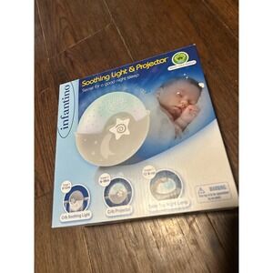 Infantino Soothing Light Projector Secret for Good Night Sleep Baby Crib